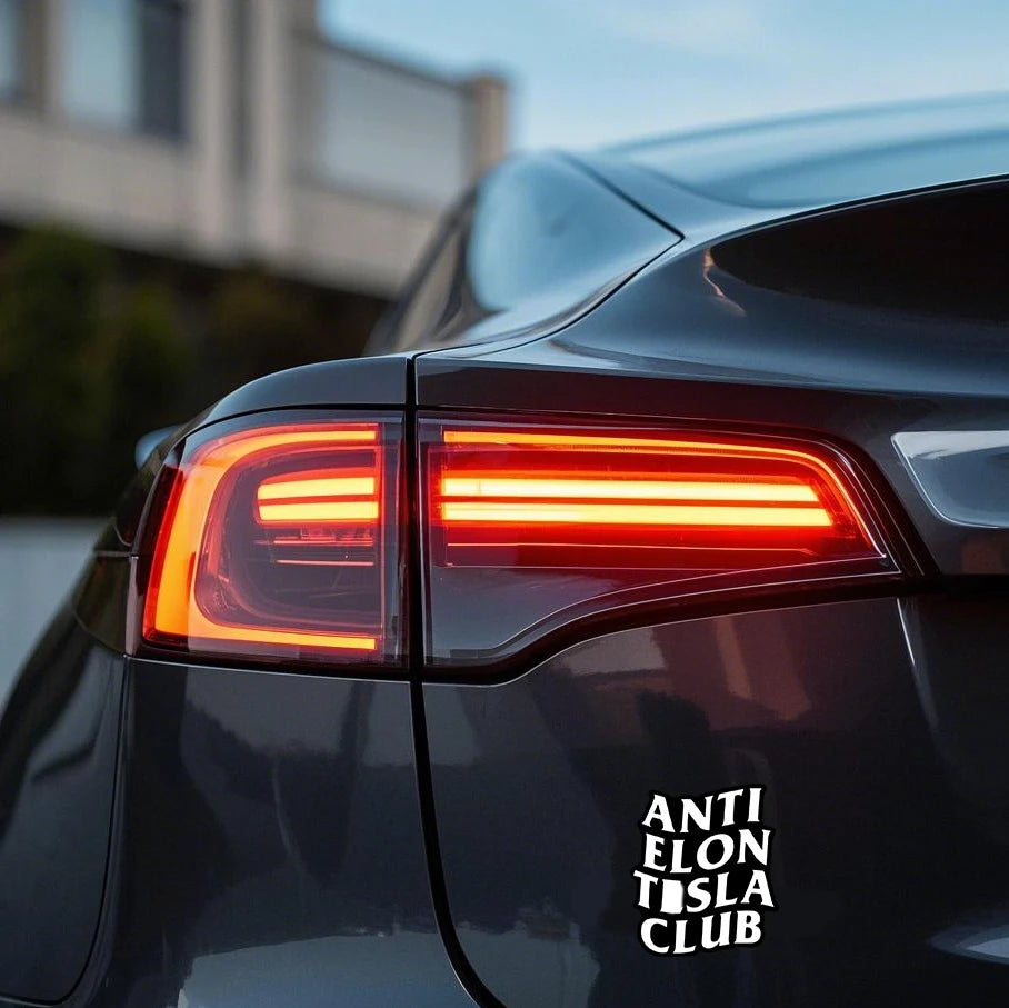 3-Pack Anti-Elon Stickers – No Musk Allowed