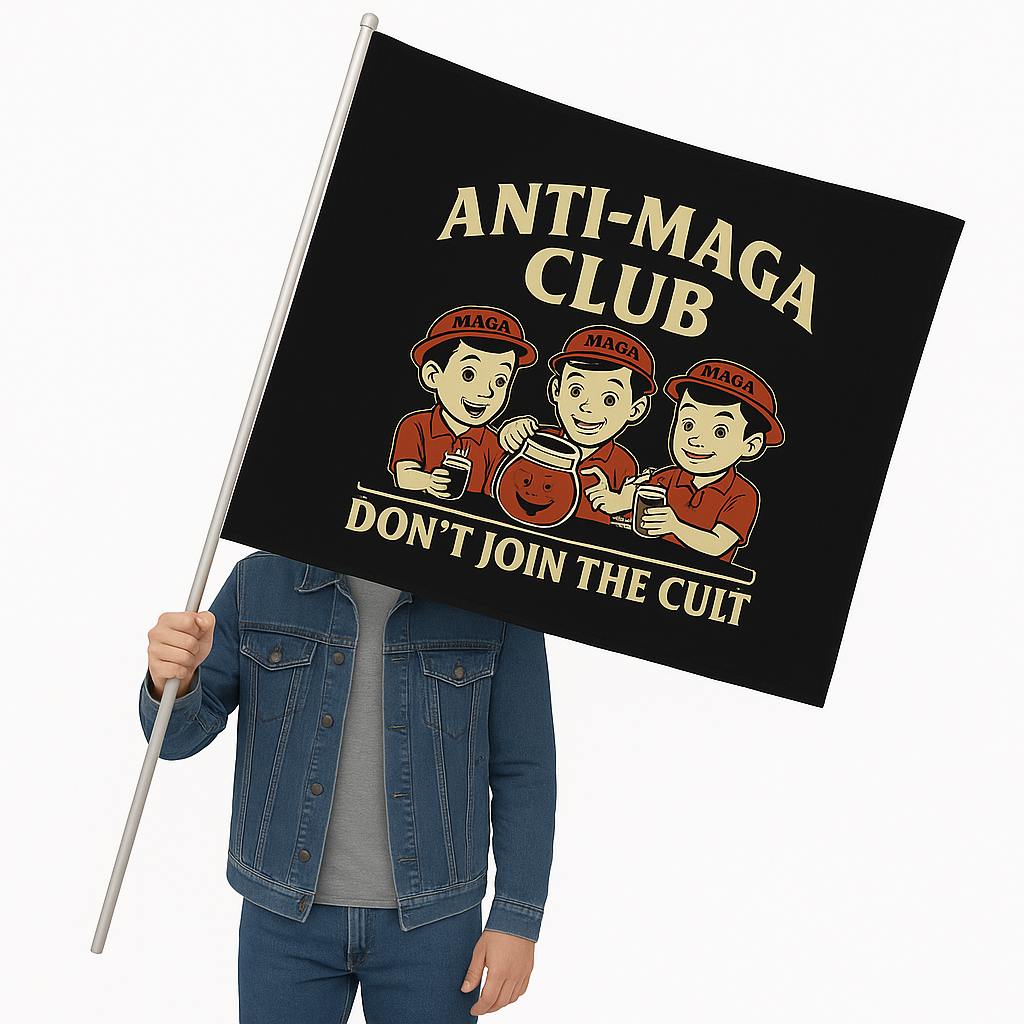 Anti Maga Flag